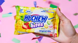 A package of Hi-Chew Bites