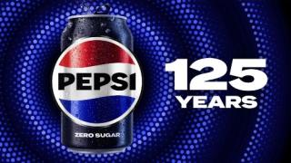 Pepsi 125th anniversary banner