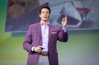 Kevin Paul Scott speaking at NACS 2023