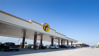 Buc-ee's fuel canopy