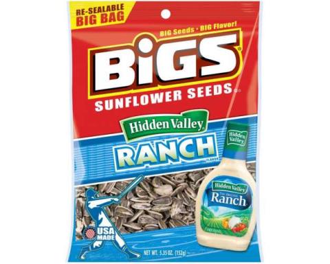 BIGS Hidden Valley Ranch Flavored Sunflower Seeds | Convenience