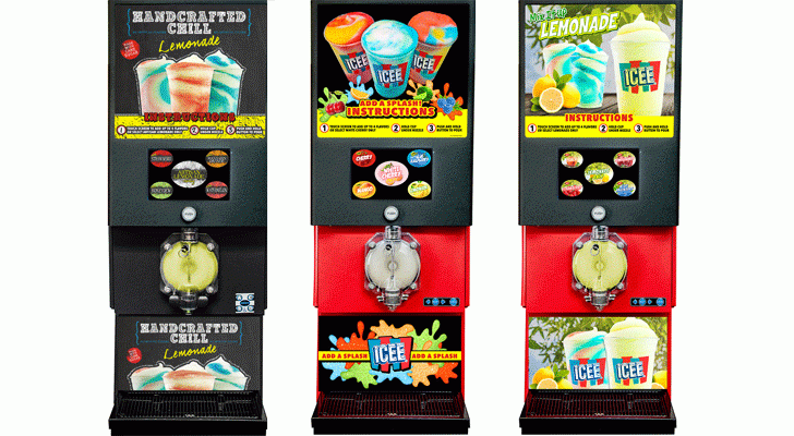 Touchscreen Icee Machine Convenience Store News 9602