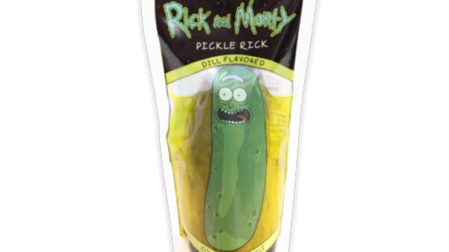 pickle rick dog toy