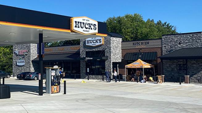 Huck's Latest C-store Highlights Foodservice Platform 