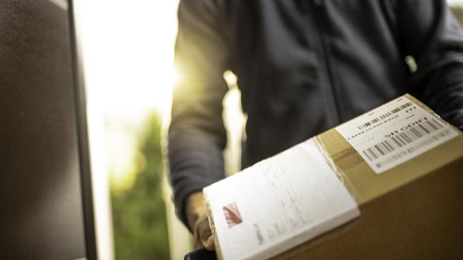 Delivering a package