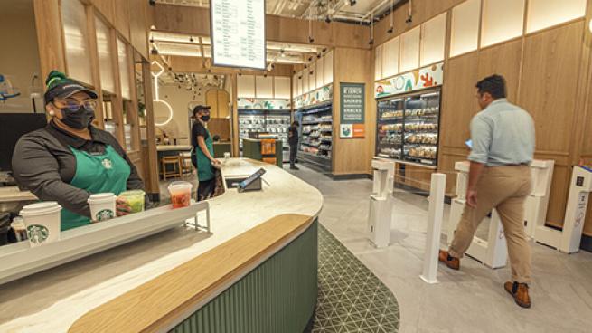 Starbucks Pickup with Amazon Go