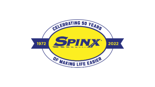 Spinx Co. 50th anniversary logo