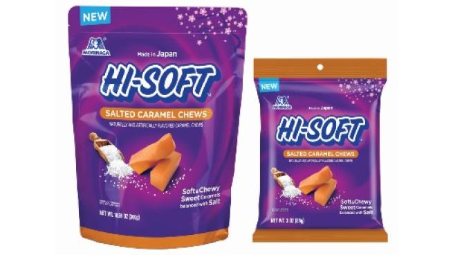 Two bags of Hi-Soft Salted Caramel Chews