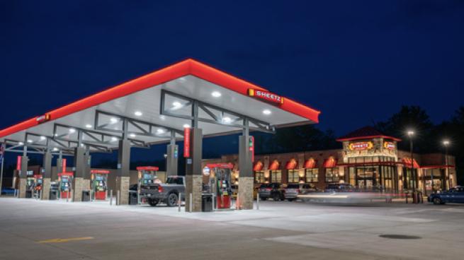 A Sheetz gas station