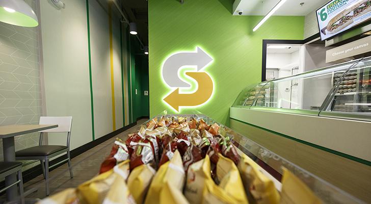 Subway Fresh Forward Restaurant