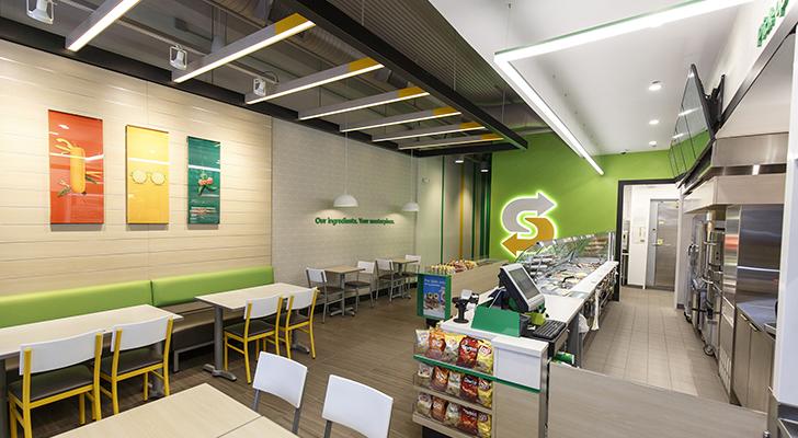 Subway Fresh Forward Restaurant