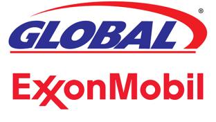 Global Partners & ExxonMobil logos