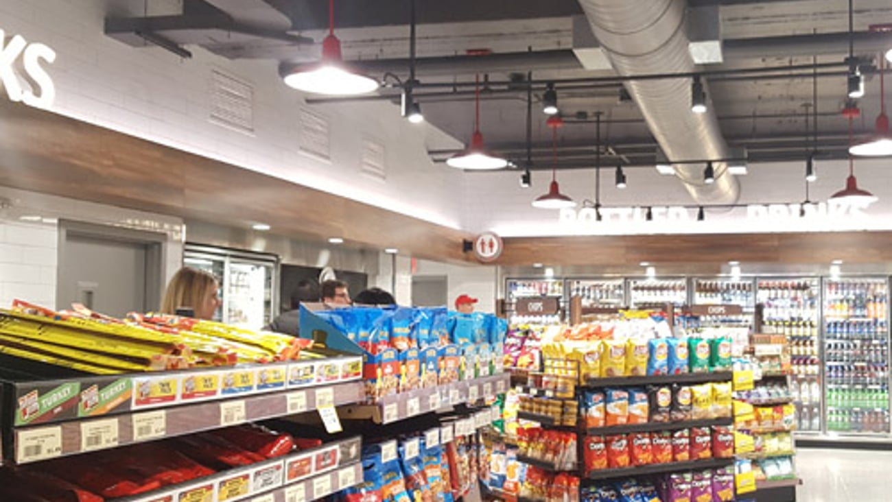 At 9,200 square feet, Wawa's location on 19th Street NW is the retailer's largest to date.