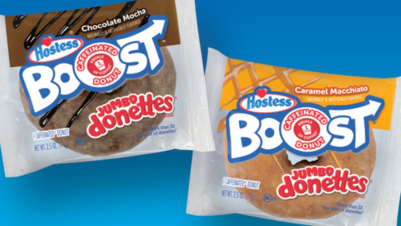 Hostess Boost Jumbo Donettes