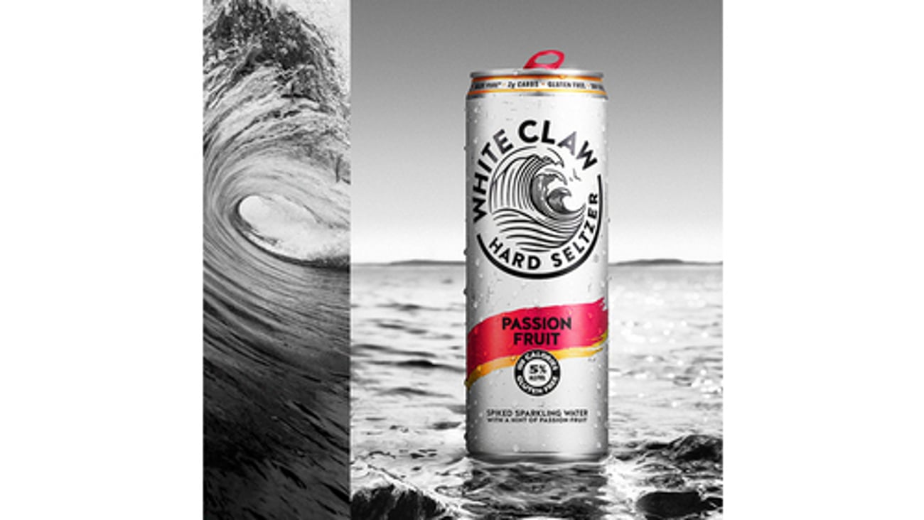 White Claw Hard Seltzer Passion Fruit