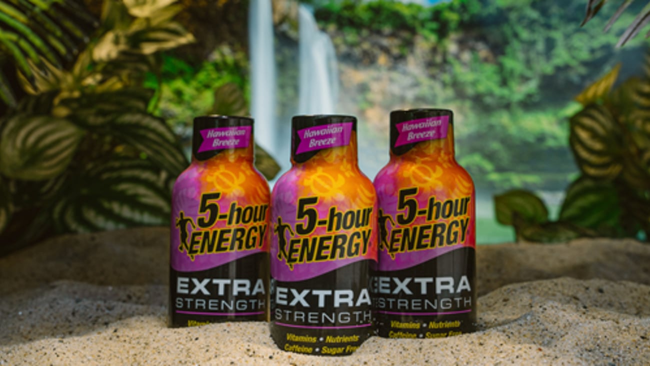 Hawaiian Breeze Flavor Extra Strength 5-hour Energy