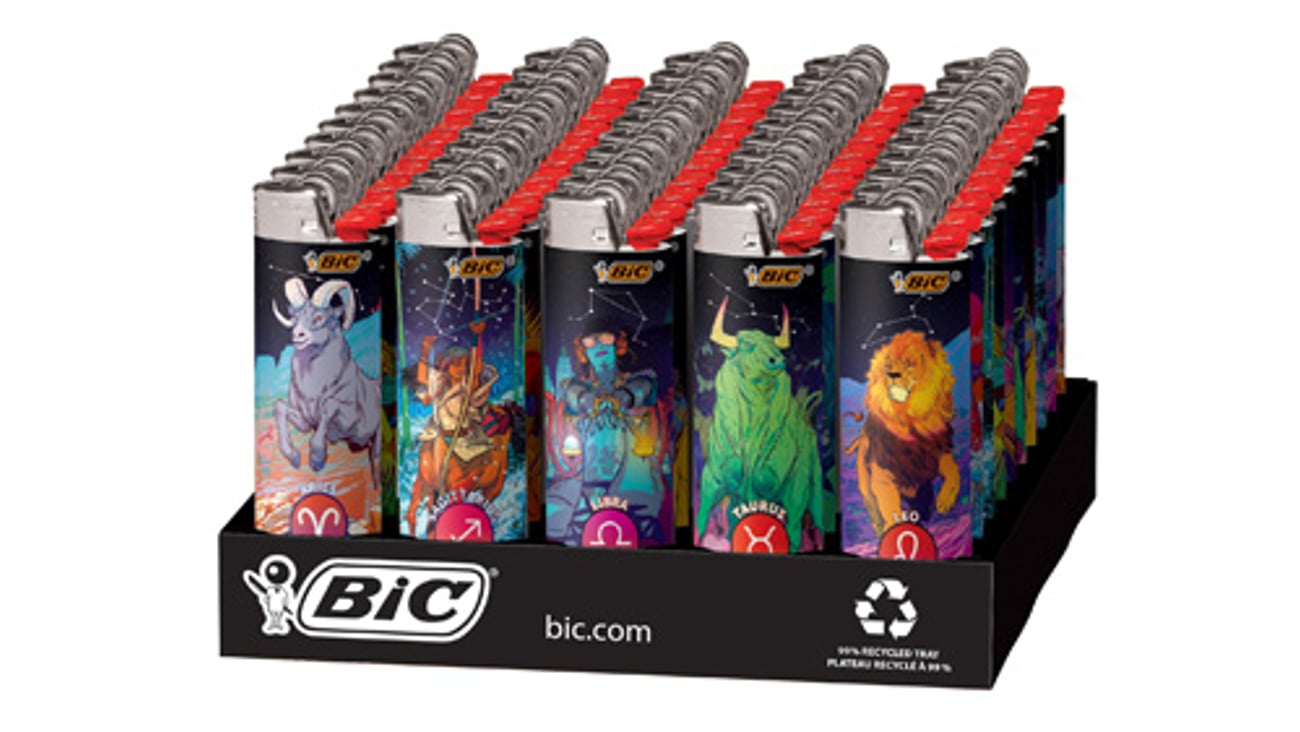 BIC Special Edition Astrology Series Lighters