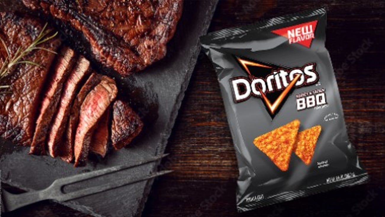 Doritos Sweet and Tangy BBQ Flavor