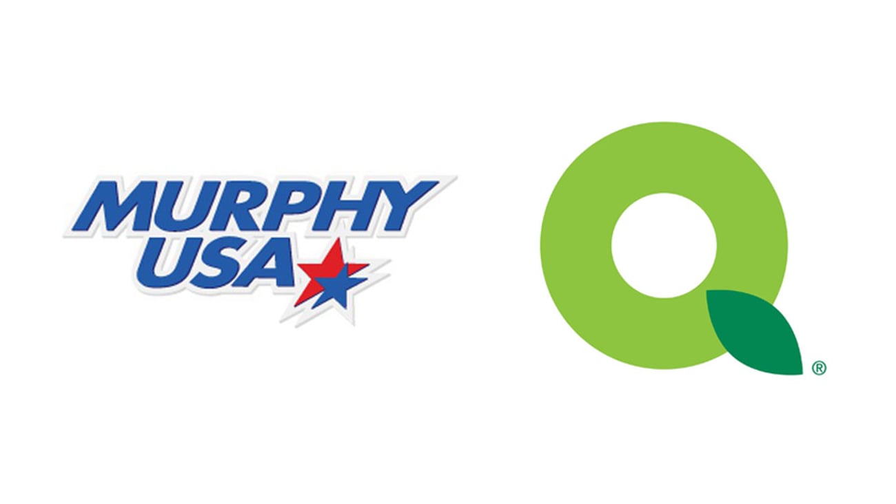 Logos for Murphy USA and QuickChek