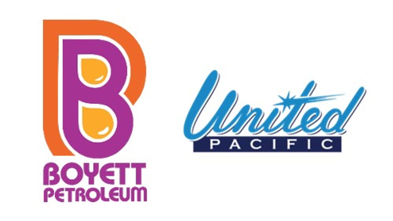 Boyett Petroleum and United Pacific logos