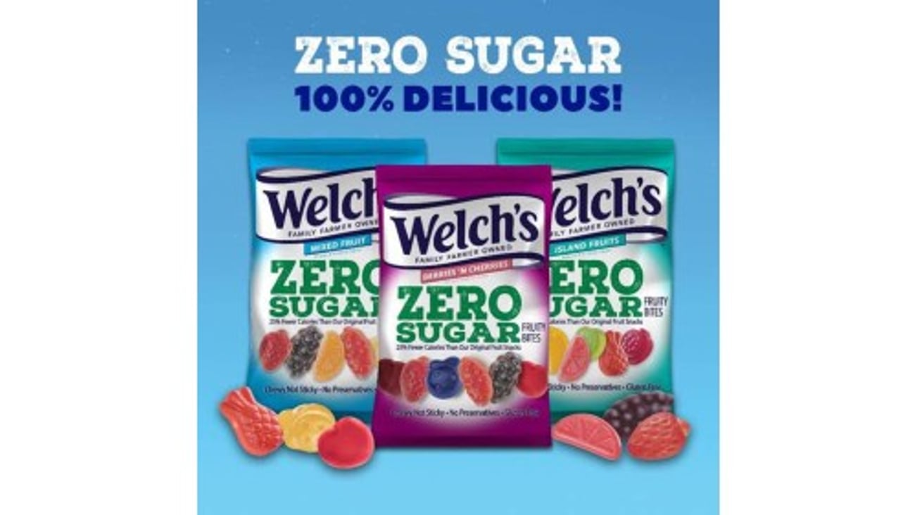 Welch's Zero Sugar Fruity Bites