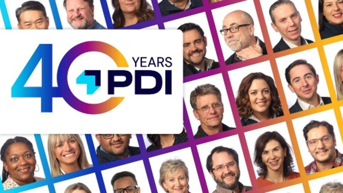 PDI 40th Anniversary Banner