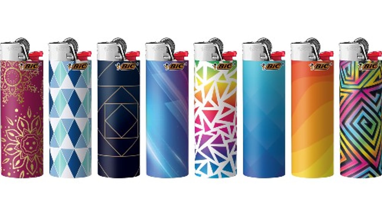 BIC Special Edition Geometric Lighters