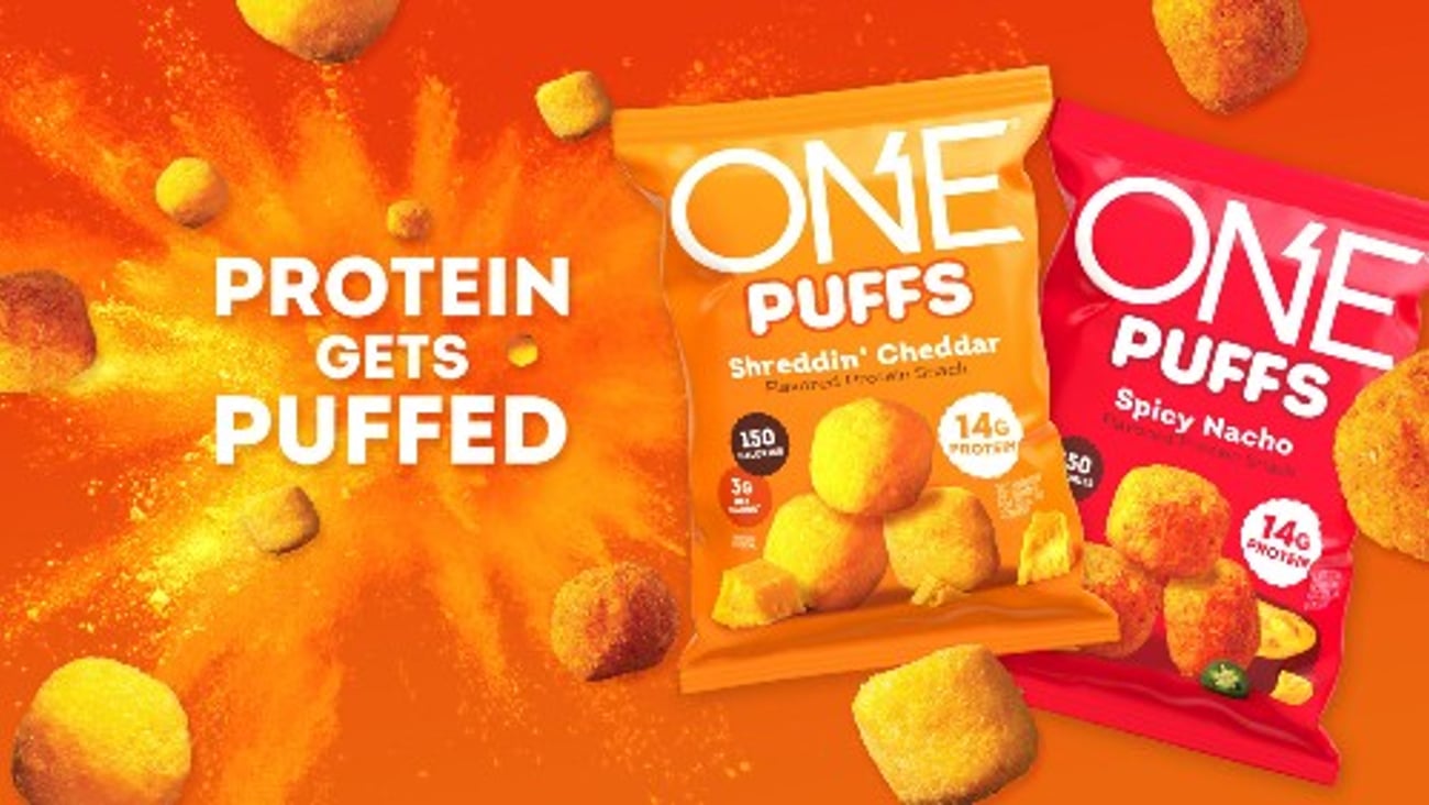 ONE Brands Puffs banner