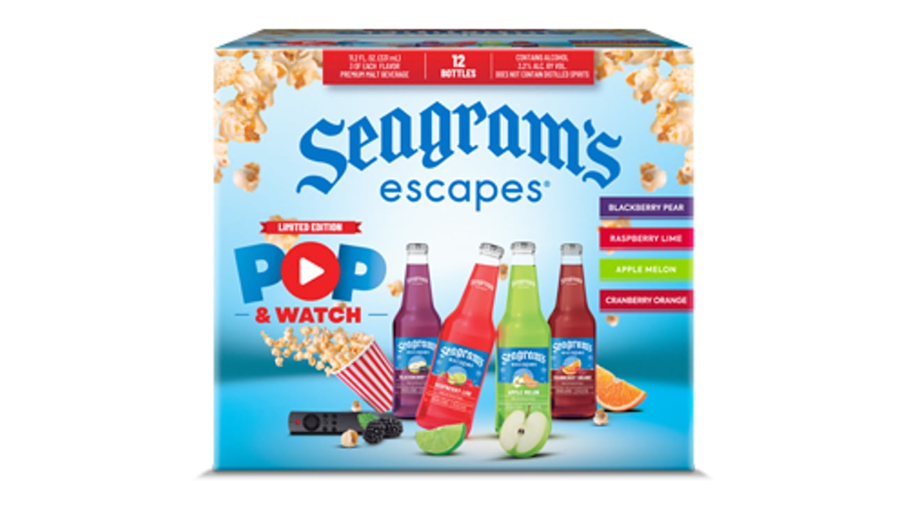 Seagram's Escapes Pop & Watch Variety Pack