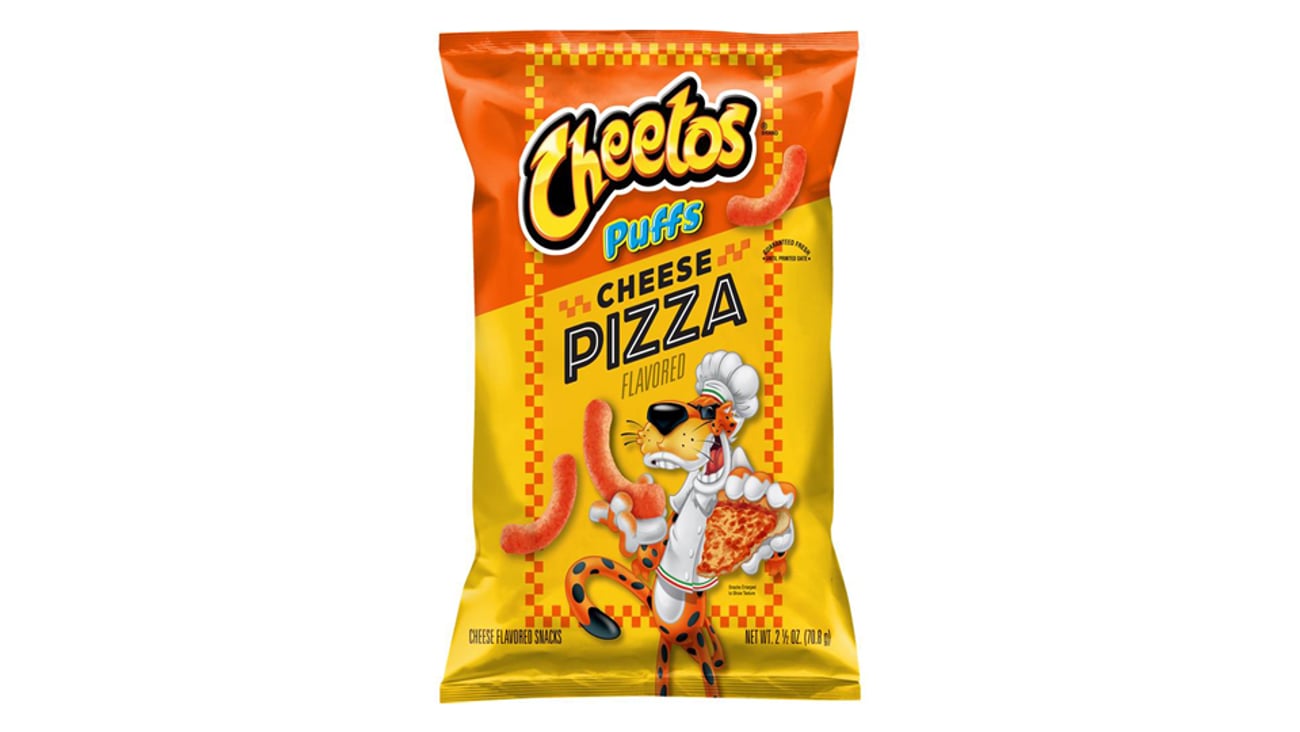 Cheetos Puff Cheese Pizza