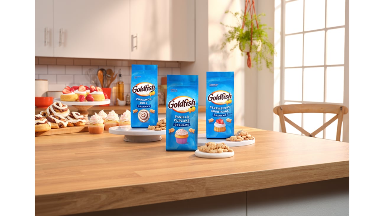 Goldfish Grahams sweet flavors