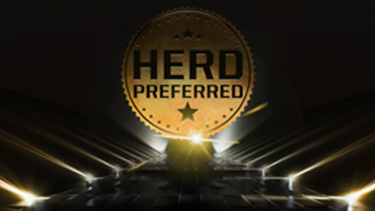 The logo for Black Buffalo's The Herd Preferred Award program
