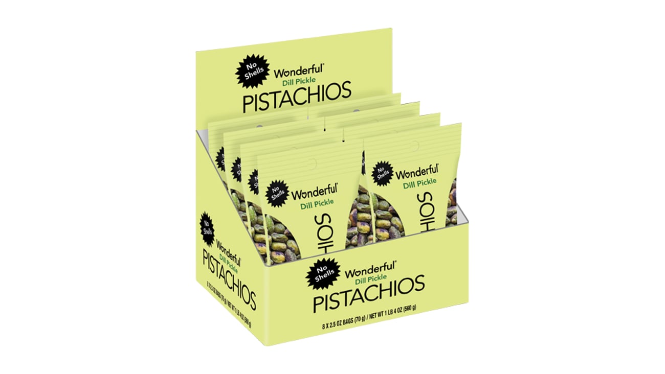 Wonderful Pistachios No Shells Dill Pickle 