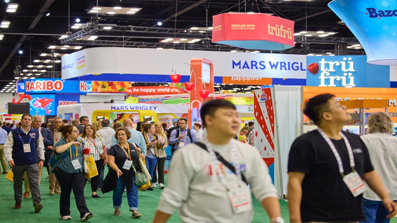 2025 Sweets & Snacks Expo floor