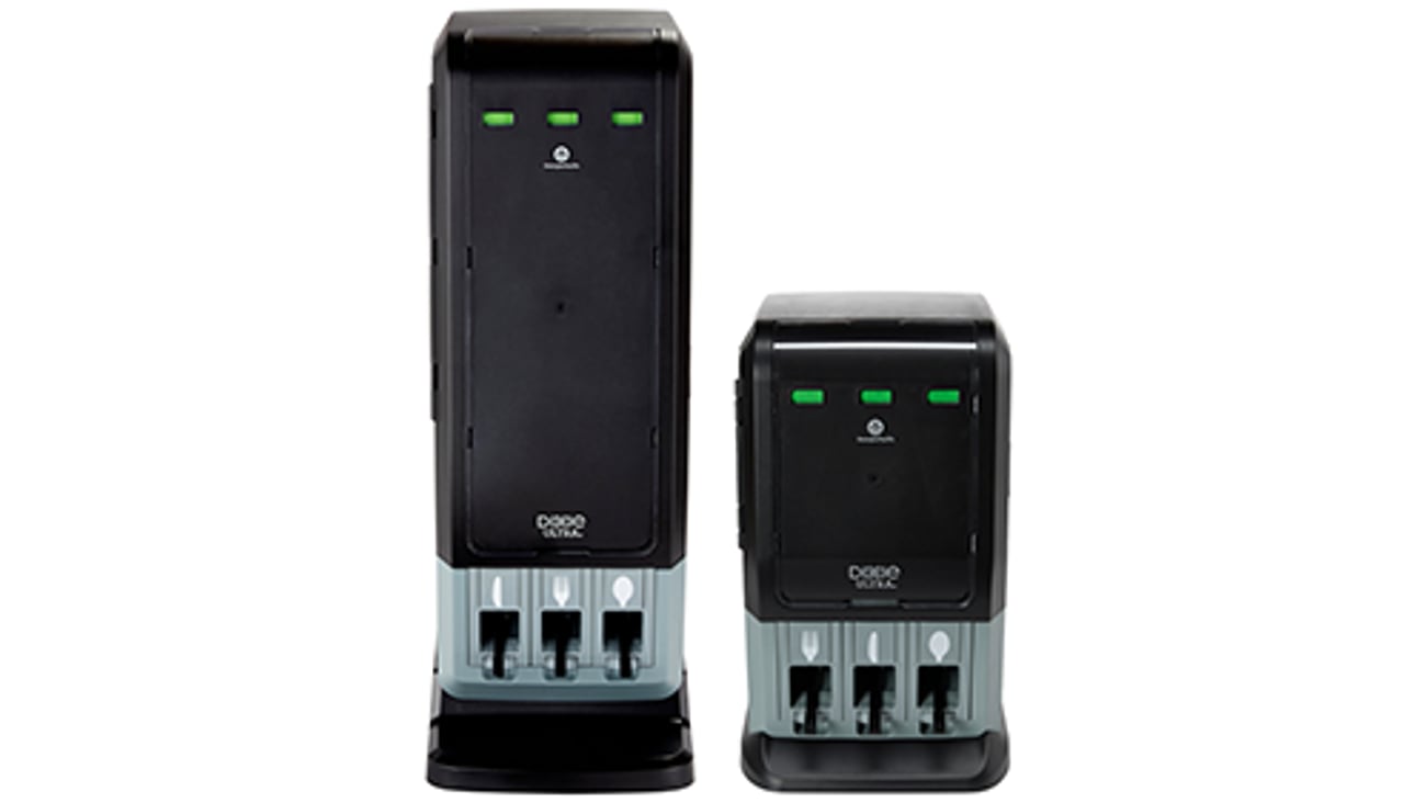 Dixie Ultra SmartStock Mini Tri-Tower Cutlery Station