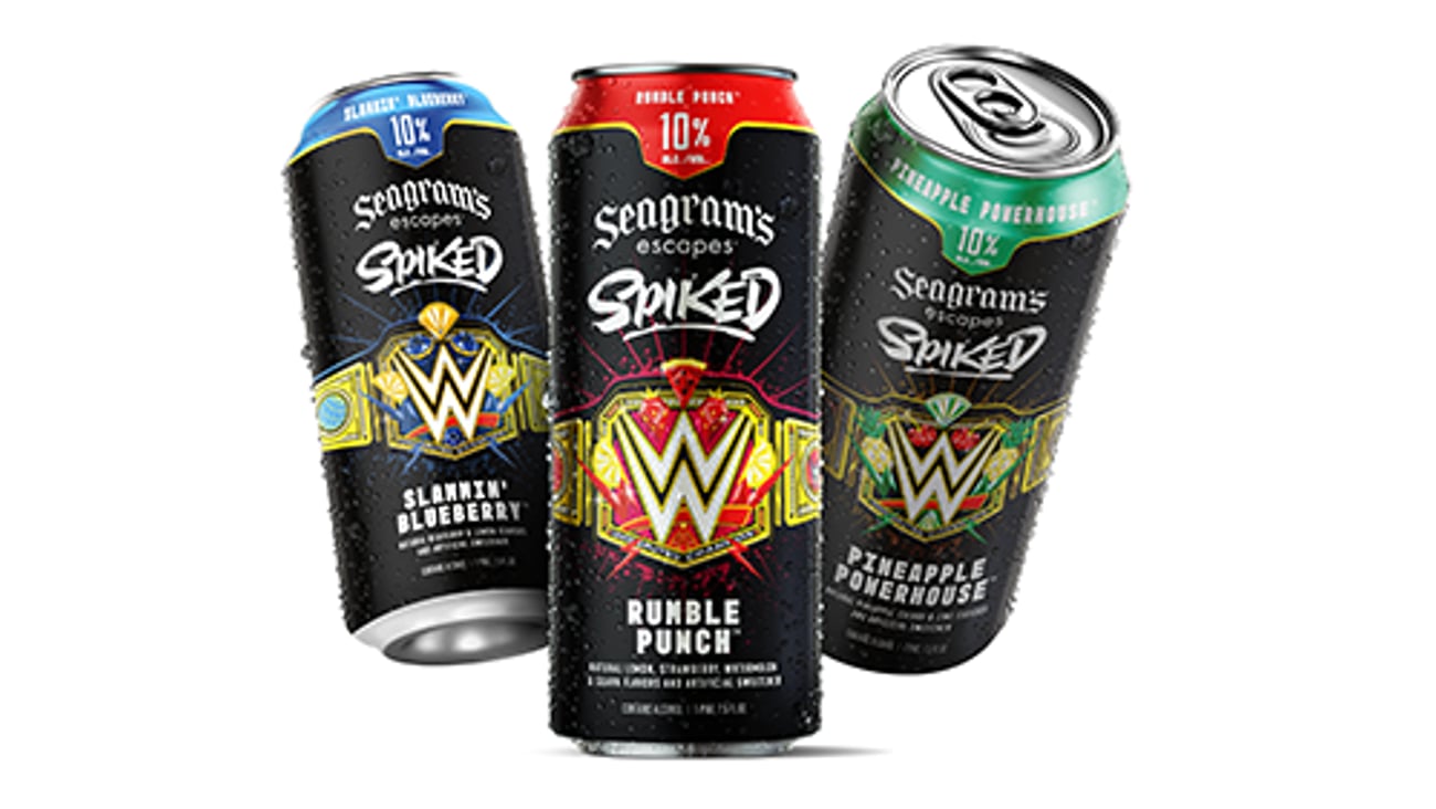 Seagram’s Escapes Spiked WWE Series 