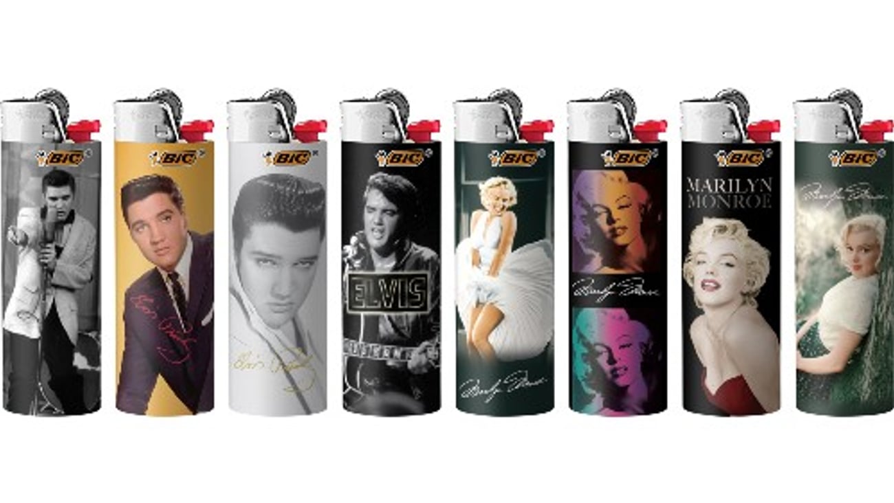 BIC Icons Lighters