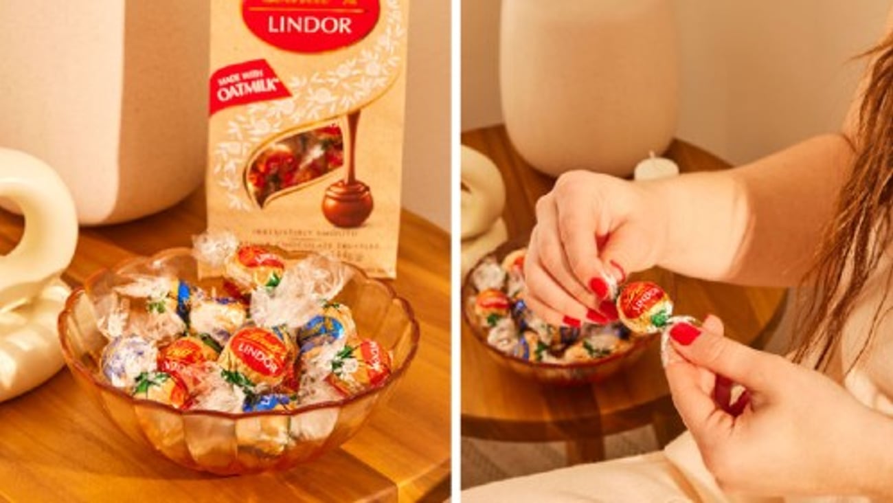 Lindt Plant-Based Lindor Truffles