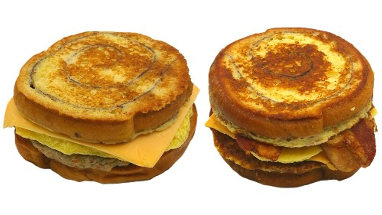 Two Jenny Lee Breakfast Sammiches