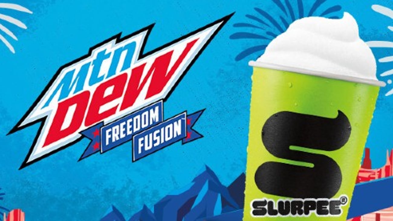 Mtn Dew Slurpee banner 