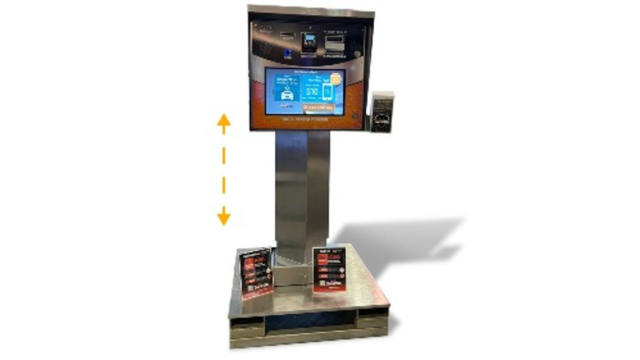 Dencar Right-Height Pay Station