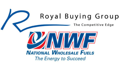 Royal Buying Group and National Wholesale Fuels logos