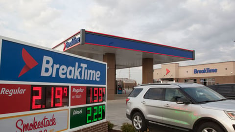 Break Time convenience store exterior