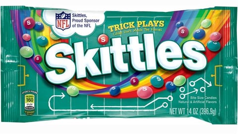 Trick Plays Skittles