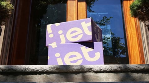 Jet.com box on doorstep