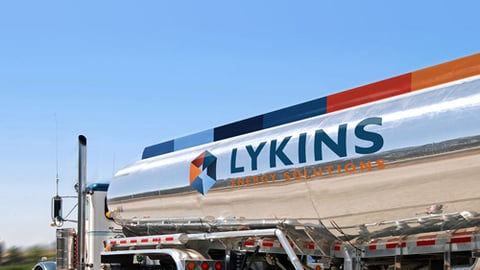 A Lykins Energy Solutions truck