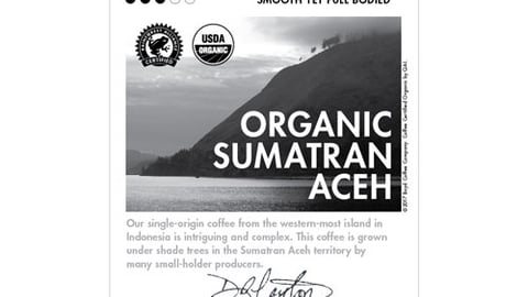 Boyd’s Organic Sumatran Aceh