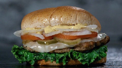 Rutter's turkey burger