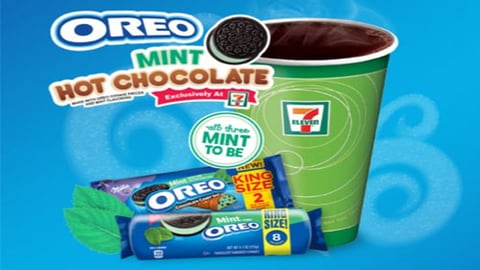 7-Eleven and Oreo Mint limited-time products