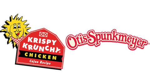 Krispy Krunchy Chicken & Otis Spunkmeyer logos